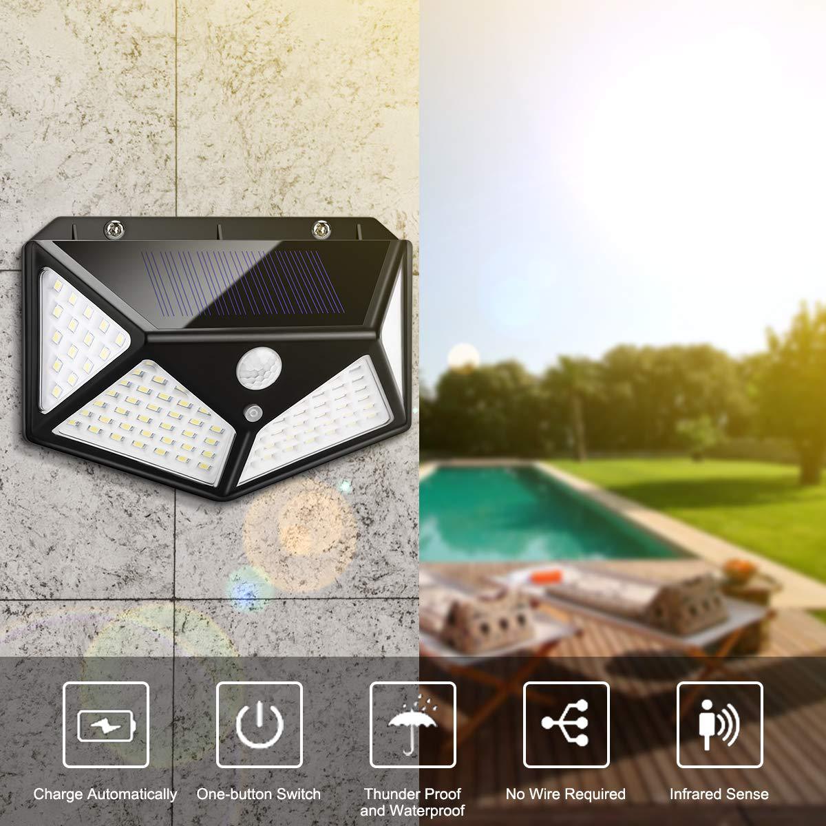 LED Solar Wall Outdoor Light