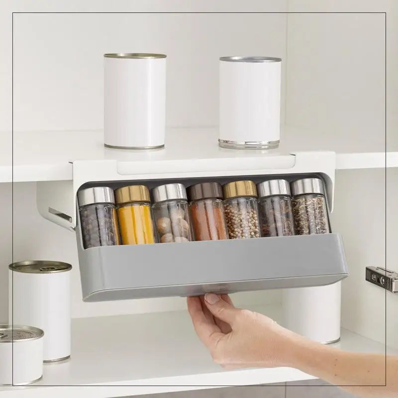 Seasoning Bottle Storage Rack