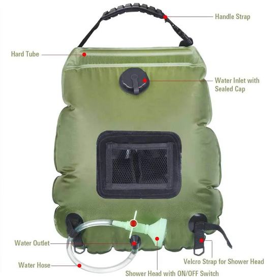 Outdoor Shower Bag